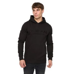 Crosshatch Mens Haromere Hoodie / Black